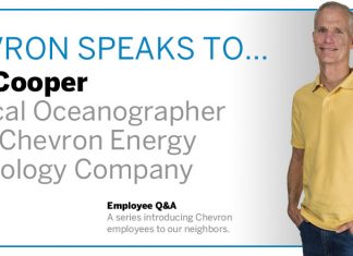 Get to know Cort Cooper, a Physical Oceanographer in the Chevron Energy Technology Company