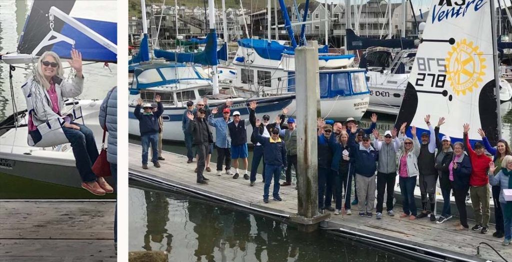 Richmond Yacht Club increases accessibility with new person hoist