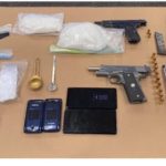 Guns, grenade launcher and drugs seized in joint police operation Joint police operation seizes meth, cocaine, grenade launcher in Richmond