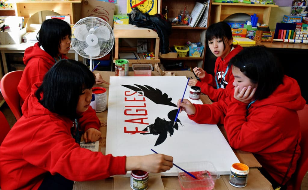 Japanese students' annual visit to Kennedy High forms important bonds