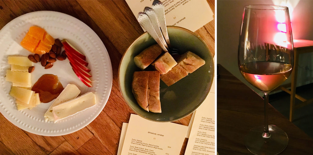 The Study a lesson in fine wine, plates and provisions