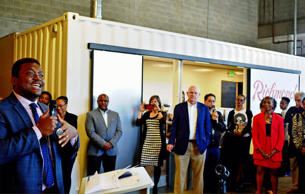 Ribbon cut on Richmond Business Hub food hall