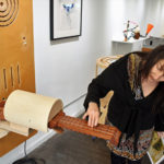Interactive art exhibit features invented musical instruments