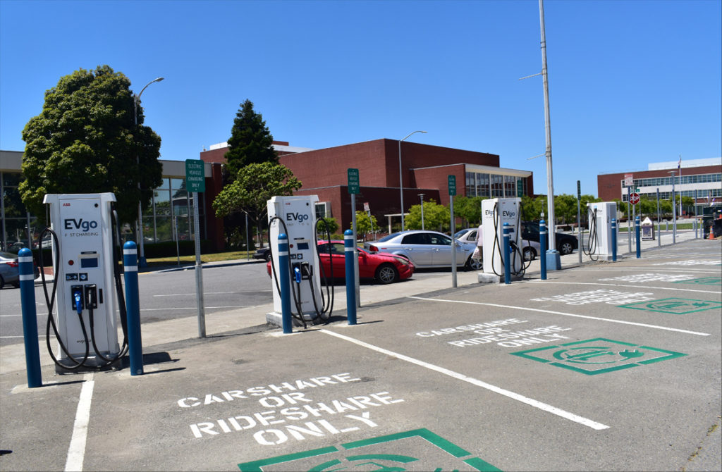 National Drive Electric Vehicle and eBike event cruising into Richmond