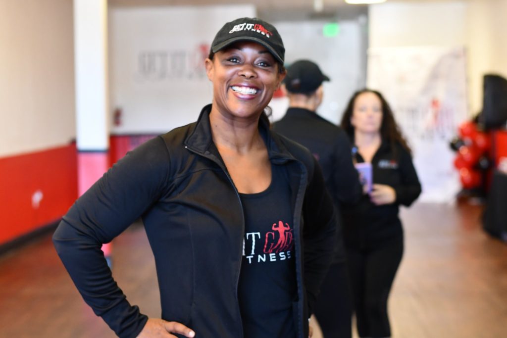 Latona Whitaker of Get It Girl Fitness inspires good health when it's needed most