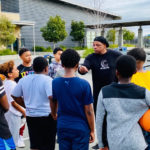 Coach Carter dishes assist to Richmond elementary school team Coach Carter dishes assist to Richmond elementary school team