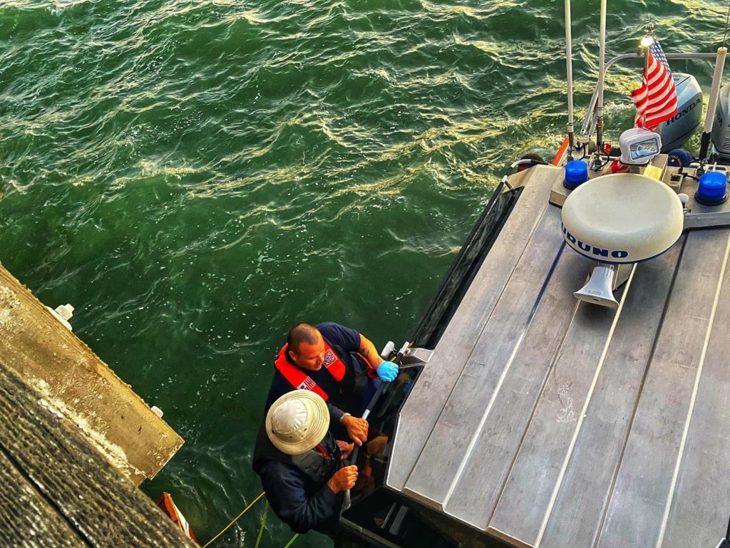 Several heroes involved in local capsized boat rescue