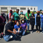 Nystrom students get school supplies, health education ahead of campus return
