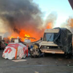 Richmond firefighters douse large encampment blaze, no injuries https://www.facebook.com/IAFF.Local188/photos/a.185954882214289/661650244644748/