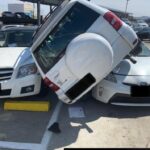 SUV driven off 5th floor, crash-lands on 4th floor, of Kaiser Richmond parking garage SUV driven off 5th floor, crash-lands on 4th floor, of Kaiser Richmond garage