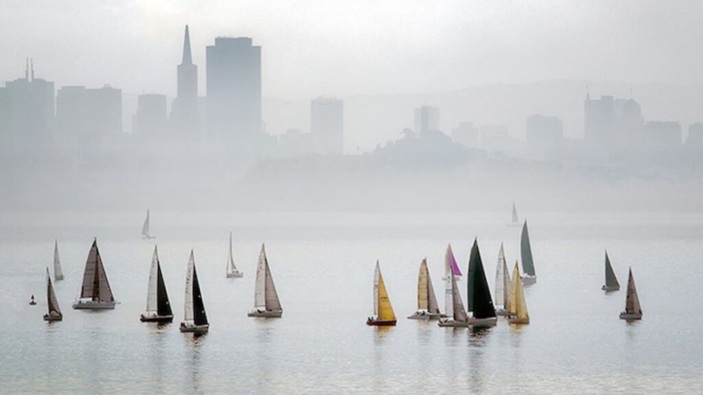 Lara's featuring the works of Arts of Point Richmond artists