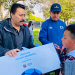 Richmond kids score 100 soccer kits from Chevron at Nicholl Park Richmond kids score 100 soccer kits from Chevron at Nicholl Park