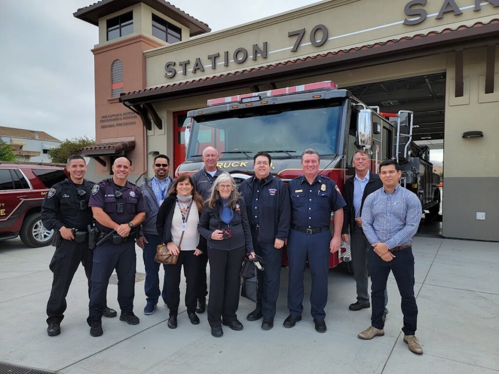 'Push-in' ceremony welcomes new fire truck to San Pablo station
