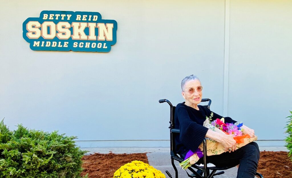 Betty Reid Soskin celebrates 100 with school named in her honor