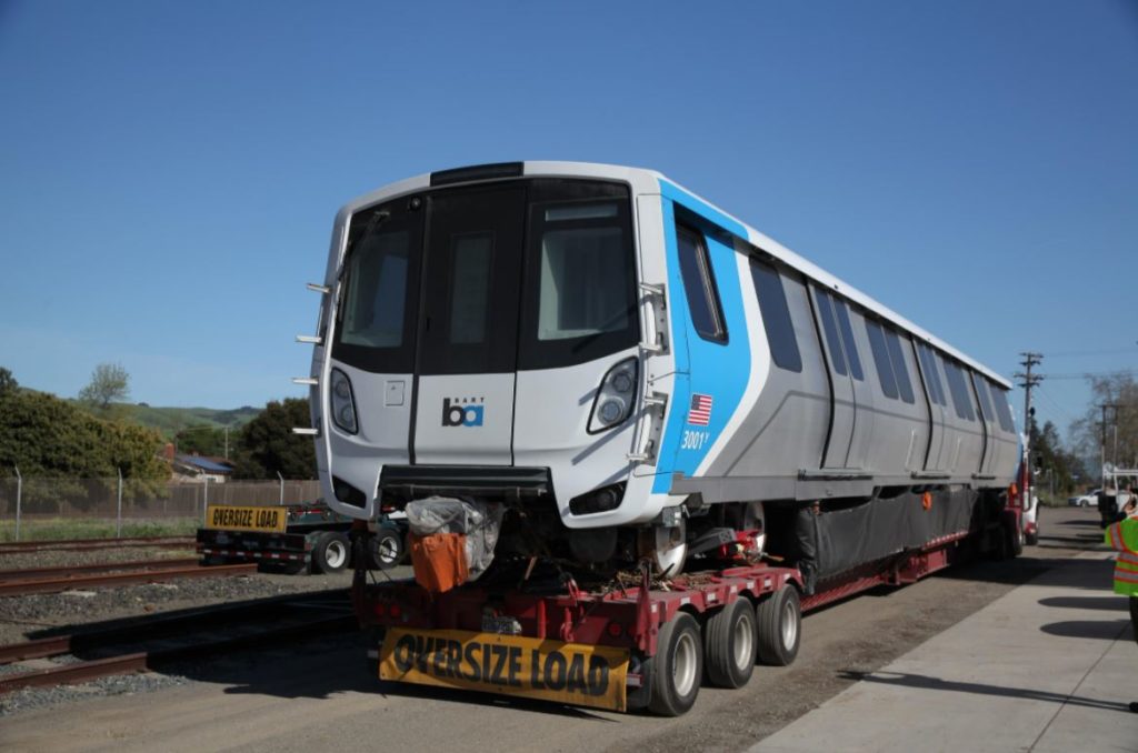 BART accepting ‘Fleet of the Future’ rail car deliveries again