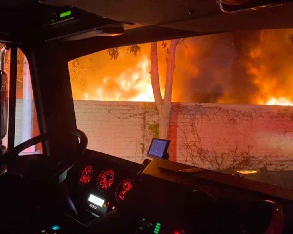 Richmond firefighters battle third 'significant' encampment fire in less than a week