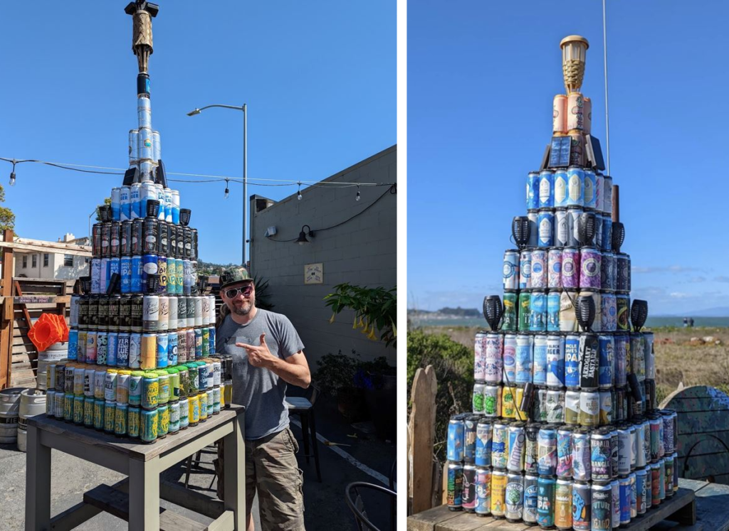 Beer Can Monolith creator updates Richmond artworks for 420 Day
