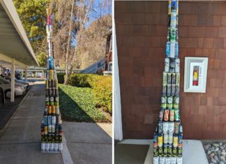 Can you find the ‘Beer Can Lighthouse?’