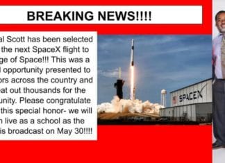 Elon Musk to send Kennedy High principal to space? Only on April Fool’s Day Elon Musk to send Richmond principal into space? Only on April Fool’s Day