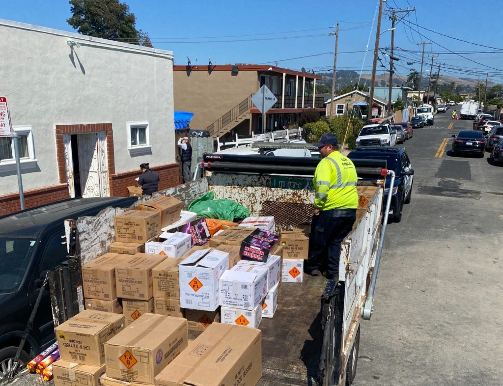 San Pablo party supplies store busted for selling illegal fireworks