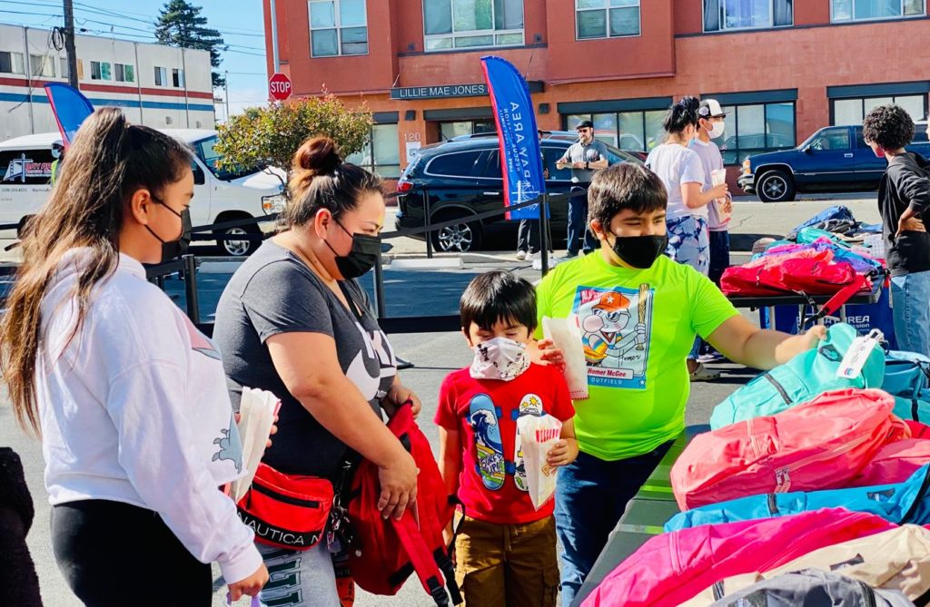 BARM backpack giveaway readies students for back-to-school success