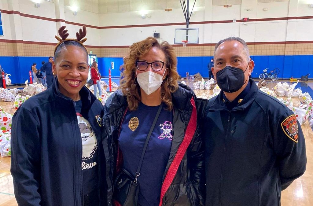 Richmond Fire & Police Holiday Program spreads cheer to 500 families