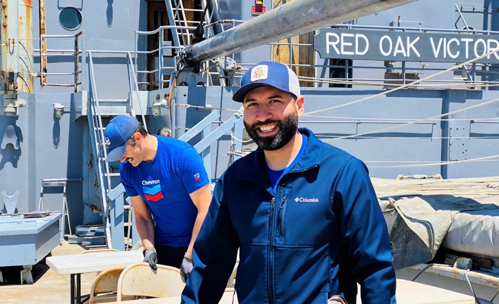 Chevron Richmond volunteers lend a hand at the Red Oak Victory