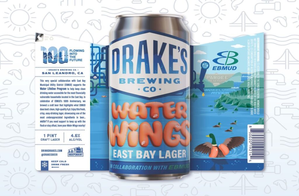 Drake's Brewing's new Lager honors EBMUD's 100th anniversary