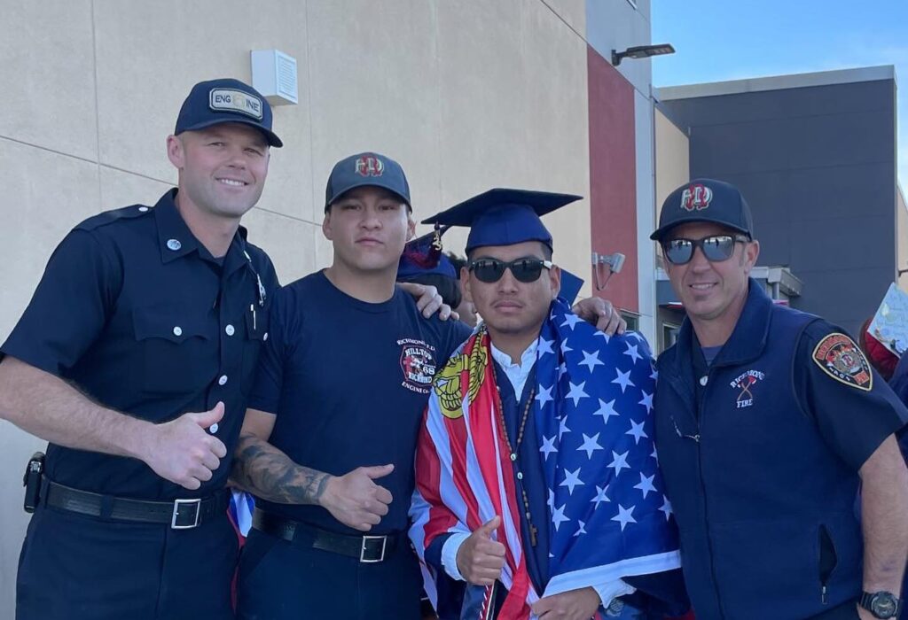 Richmond High graduate thrives at Fire Youth Academy