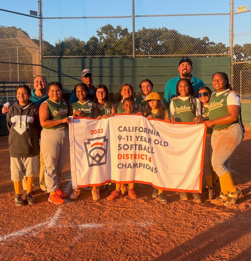 Richmond Little League team are district champions