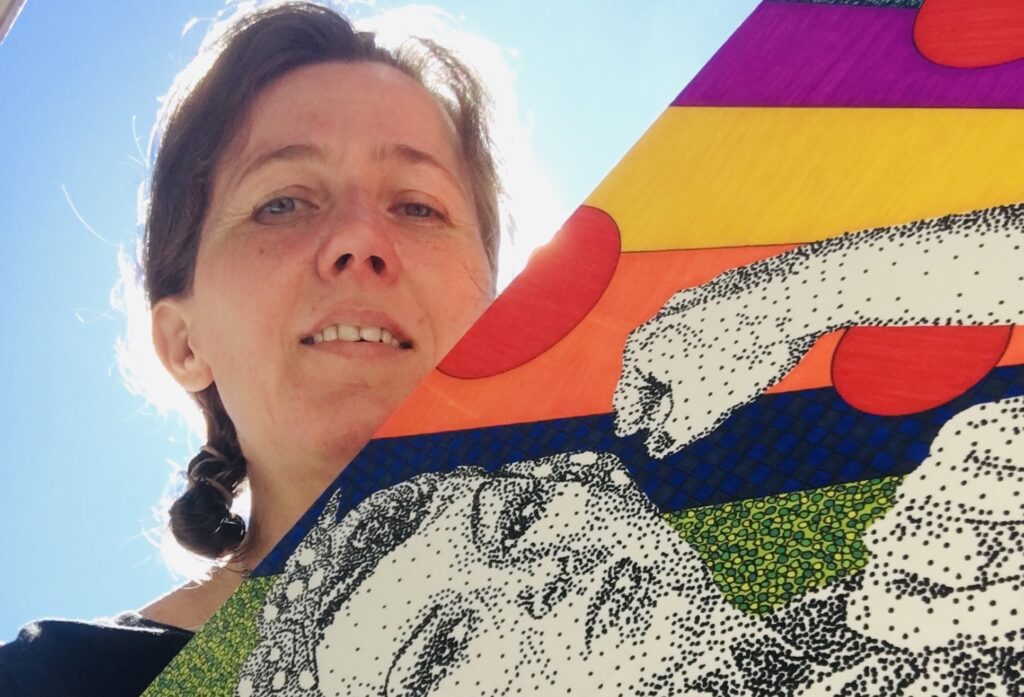 Artist Aimee Alexander colors our world amazing