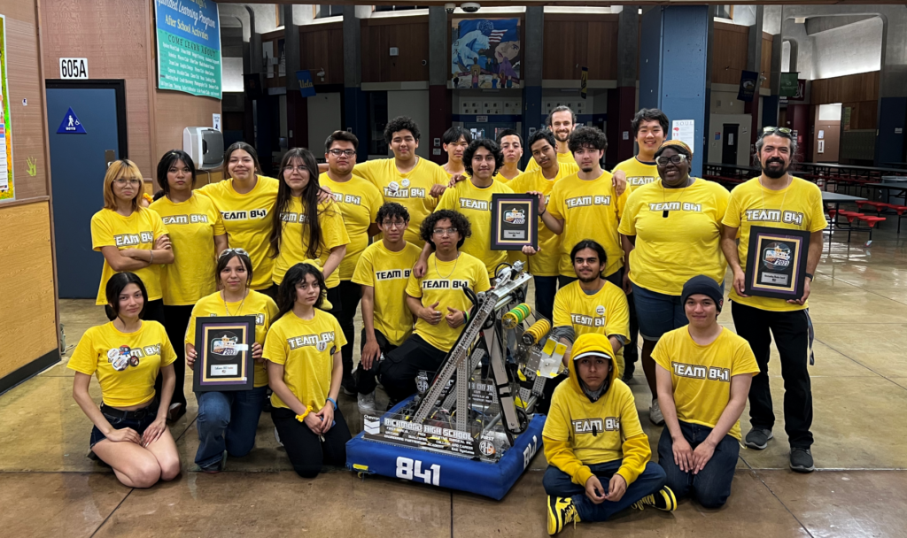 Richmond High Robotics team brings home trio of competition awards