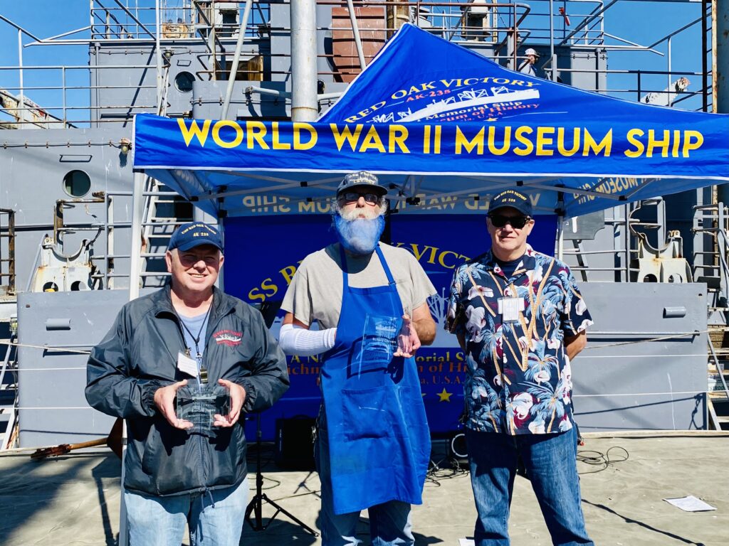 Red Oak Victory honors three longtime crew members