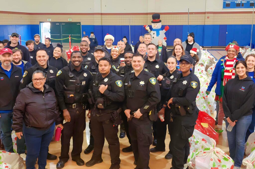 Cops, firefighters and bikers among Richmond’s many holiday heroes
