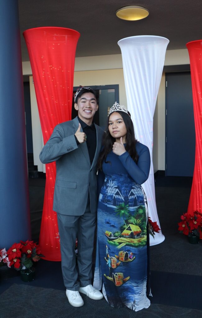 Snow Ball crowns king and queen, awards scholarships