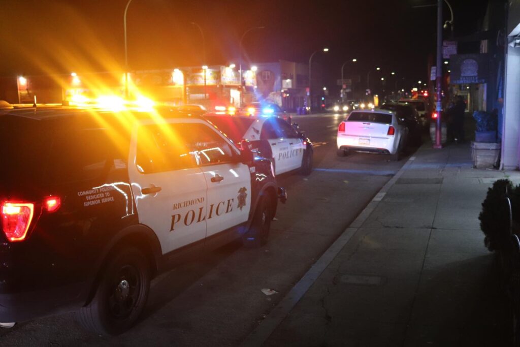 Illegal firearms seized during traffic stop in Richmond on Christmas Eve