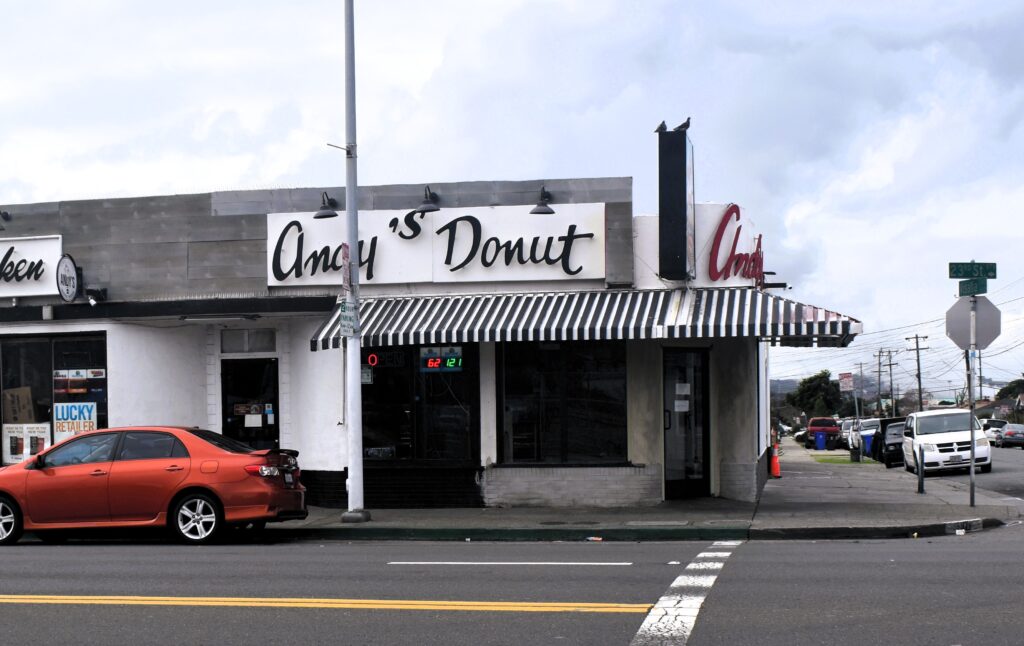 Repairs underway at Andy's Donut after vehicle crashed into storefront