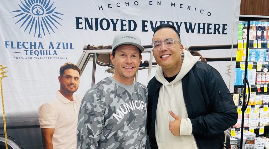 Hercules actor bumps into Mark Wahlberg at Danville Safeway