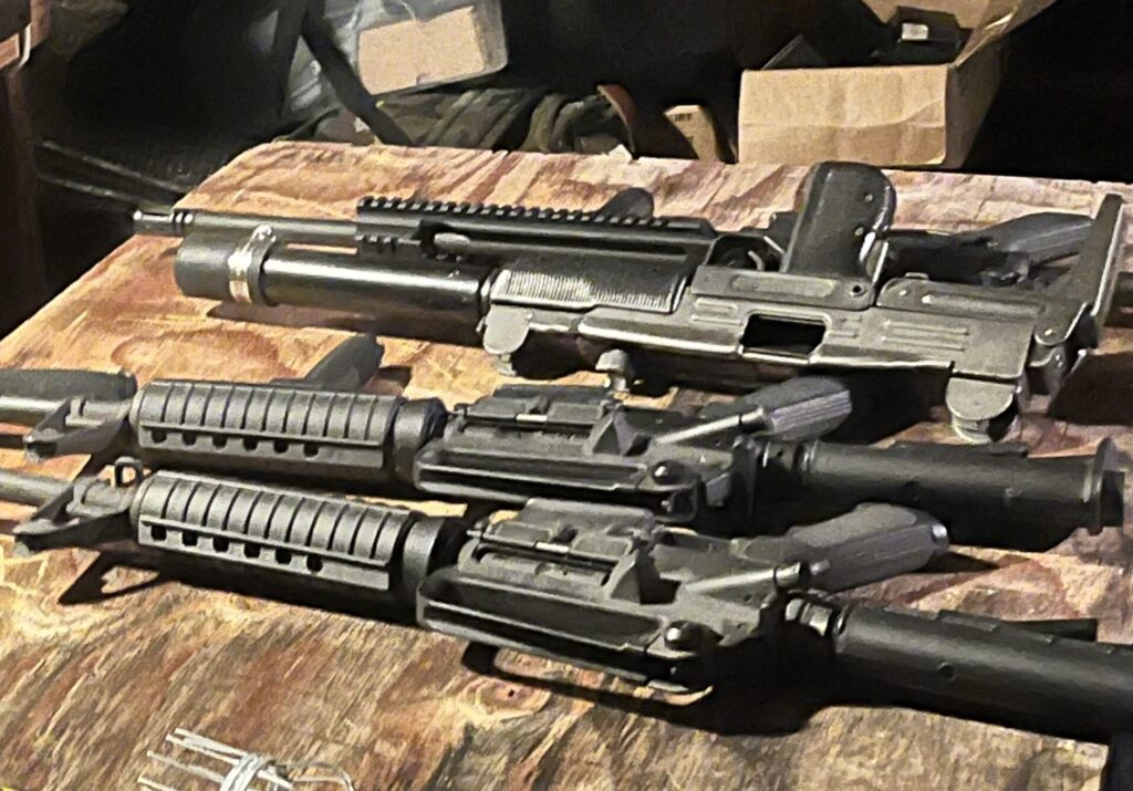 Richmond man arrested with massive cache of illegal firearms