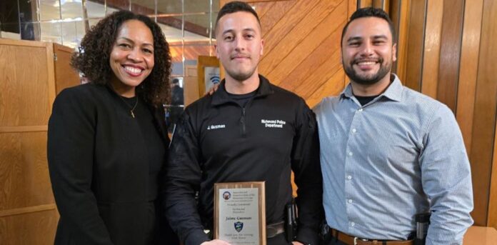 Jaime Guzman honored as RPD's 2023 Detective of the Year