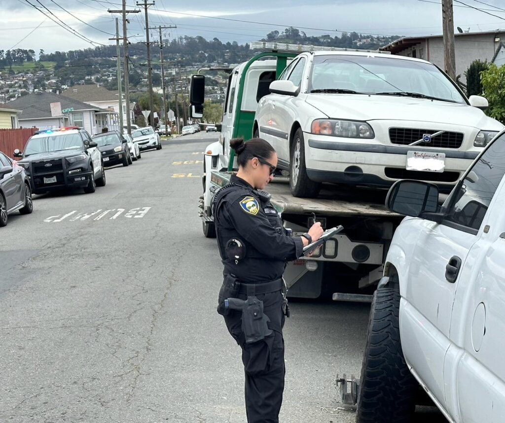 RPD parking enforcement operation removes 70 abandoned cars from streets