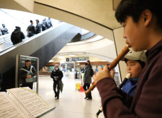 BART invites local musicians to join ‘Bach in the Subways’ For participating musicians, BART requires that they not affix any signs on the walls, do not use amplified music, and only perform in non-paid areas of the stations. Bach in the Subways requires that participating musicians not solicit tips or accept any money as it is meant to be a shared gift of musical joy.