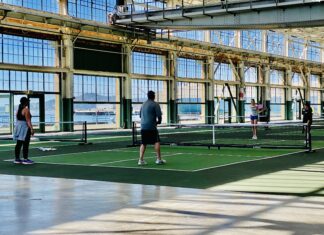 Pickleball Pavilion? Free youth pickleball clinic at Craneway Pavilion on July 31