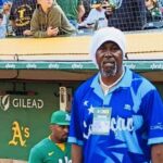 Richmond community advocate throws out first pitch at A’s game Richmond community advocate throws out first pitch at A’s game