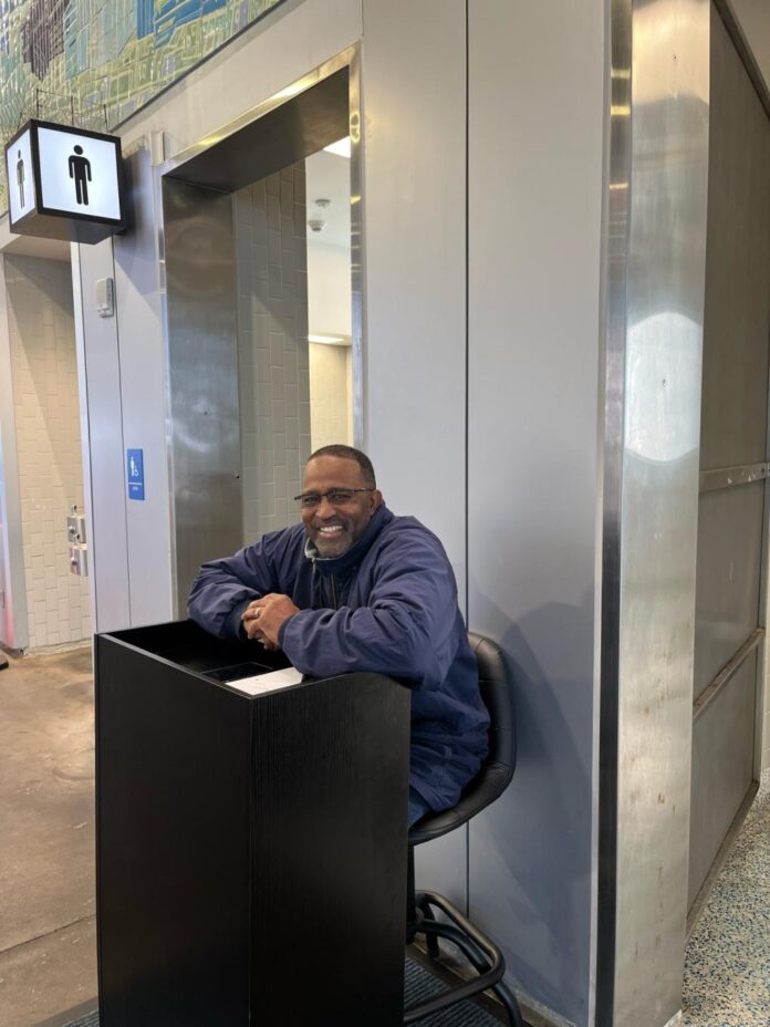 BART assigns restroom attendants at El Cerrito Del Norte Station