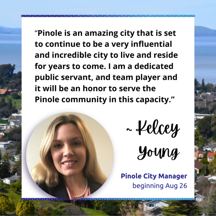 Kelcey Young named as Pinole's next city manager