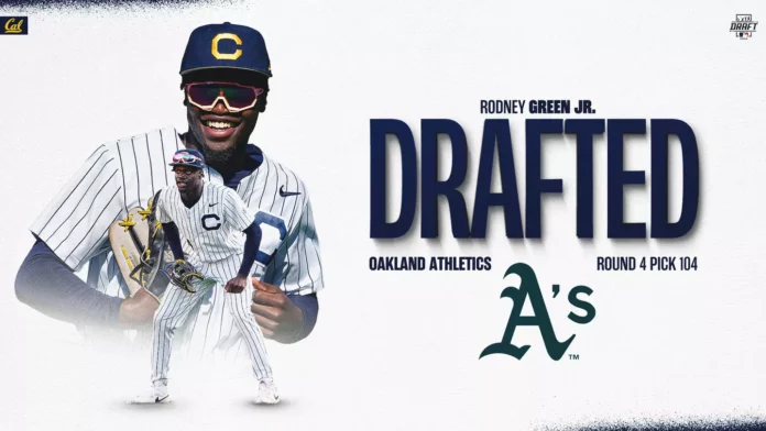 Oakland A's select Richmond's Rodney Green Jr. in 2024 MLB Draft
