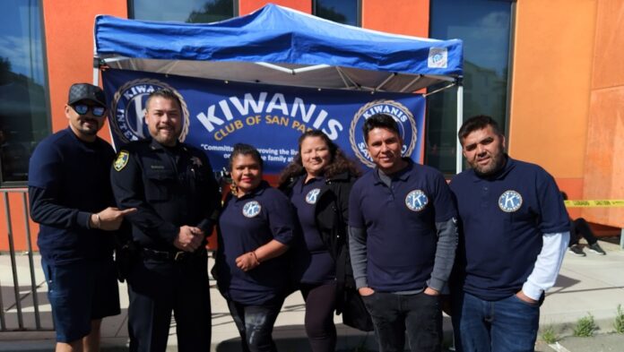 Kiwanis Club of San Pablo gets kids ready for school