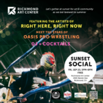 Richmond Art Center features pro wrestlers, upcycled art and more Richmond Art Center features pro wrestlers, upcycled art and more