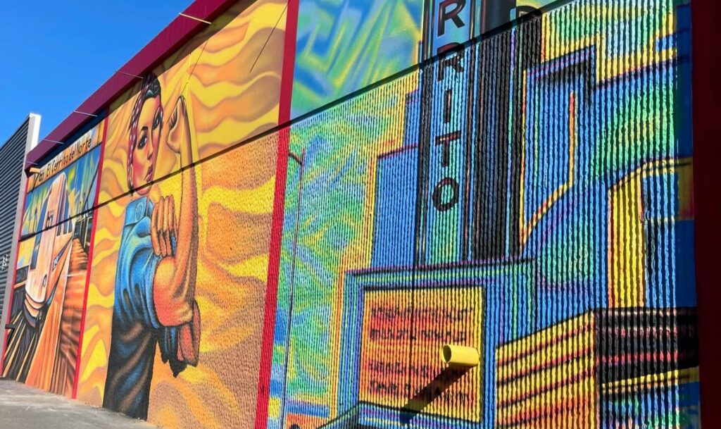 El Cerrito’s first storage facility features Rosie mural shout-out